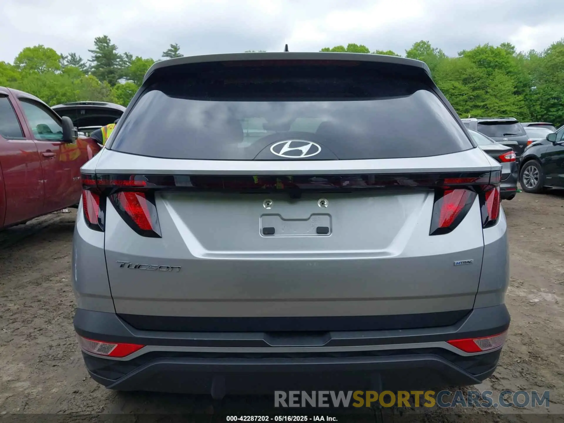 16 fotografías del automóvil dañado KM8JBCDE0RU284480 HYUNDAI TUCSON 2024