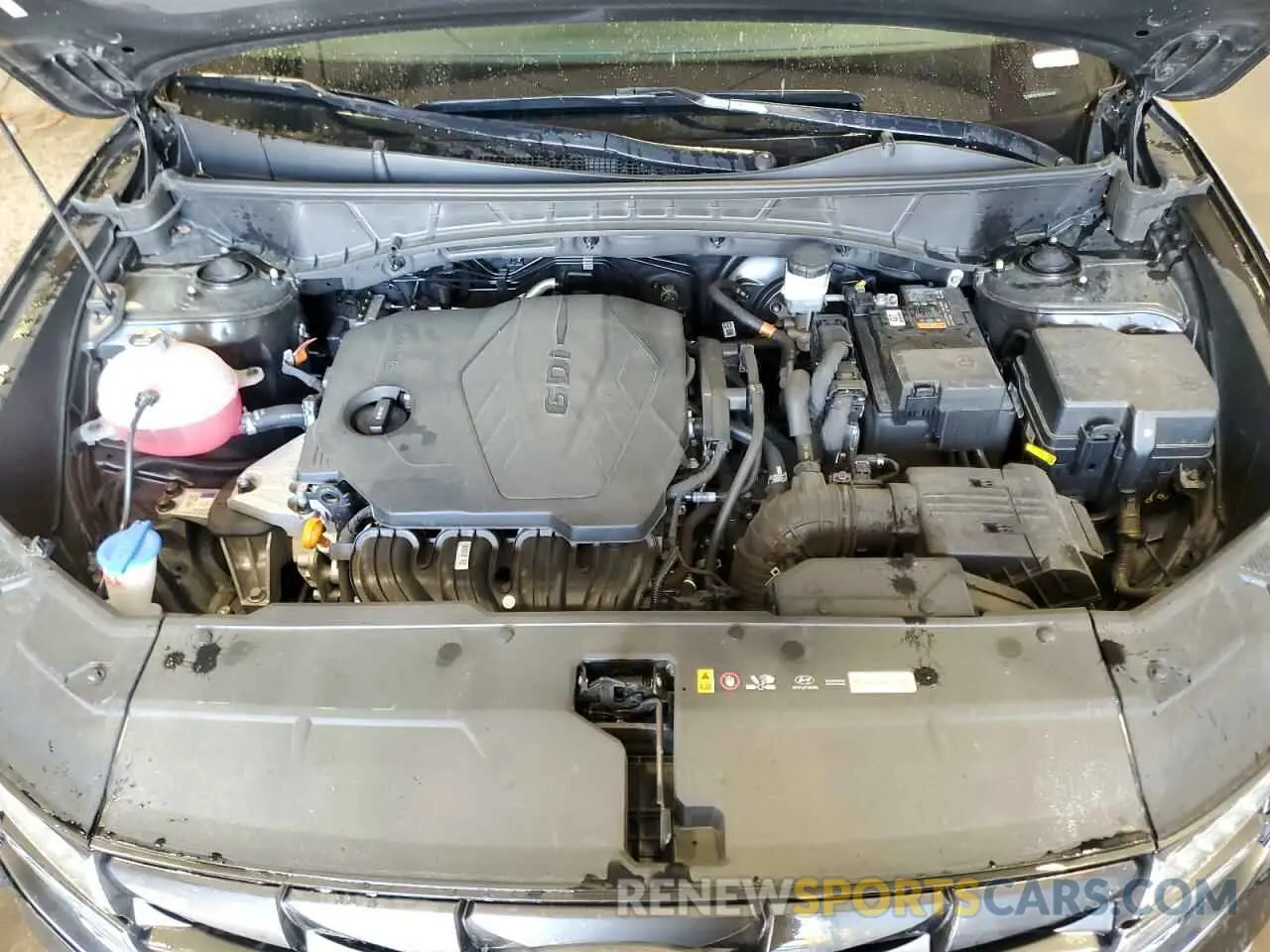 12 fotografías del automóvil dañado KM8JBCDE0RU336187 HYUNDAI TUCSON 2024