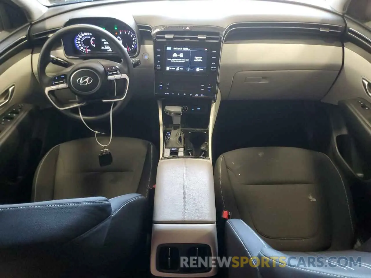 8 fotografías del automóvil dañado KM8JBCDE0RU336187 HYUNDAI TUCSON 2024