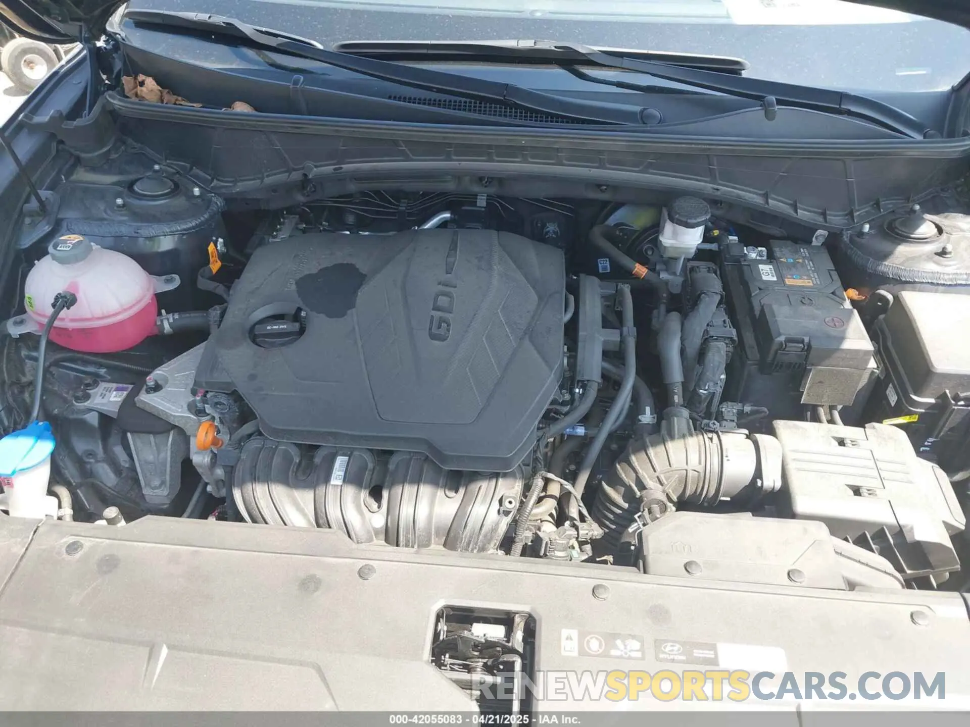 10 fotografías del automóvil dañado KM8JBCDE4RU272901 HYUNDAI TUCSON 2024