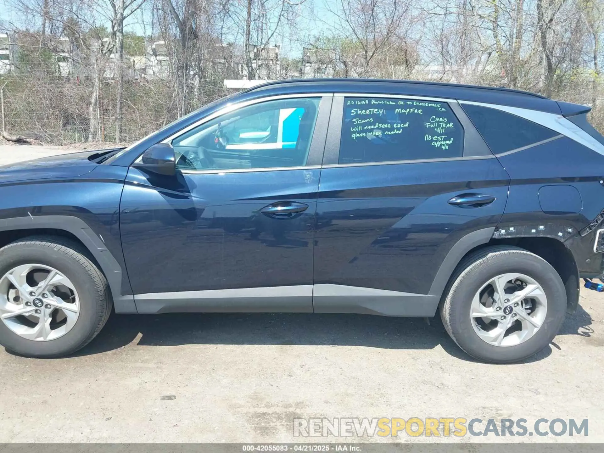 15 fotografías del automóvil dañado KM8JBCDE4RU272901 HYUNDAI TUCSON 2024