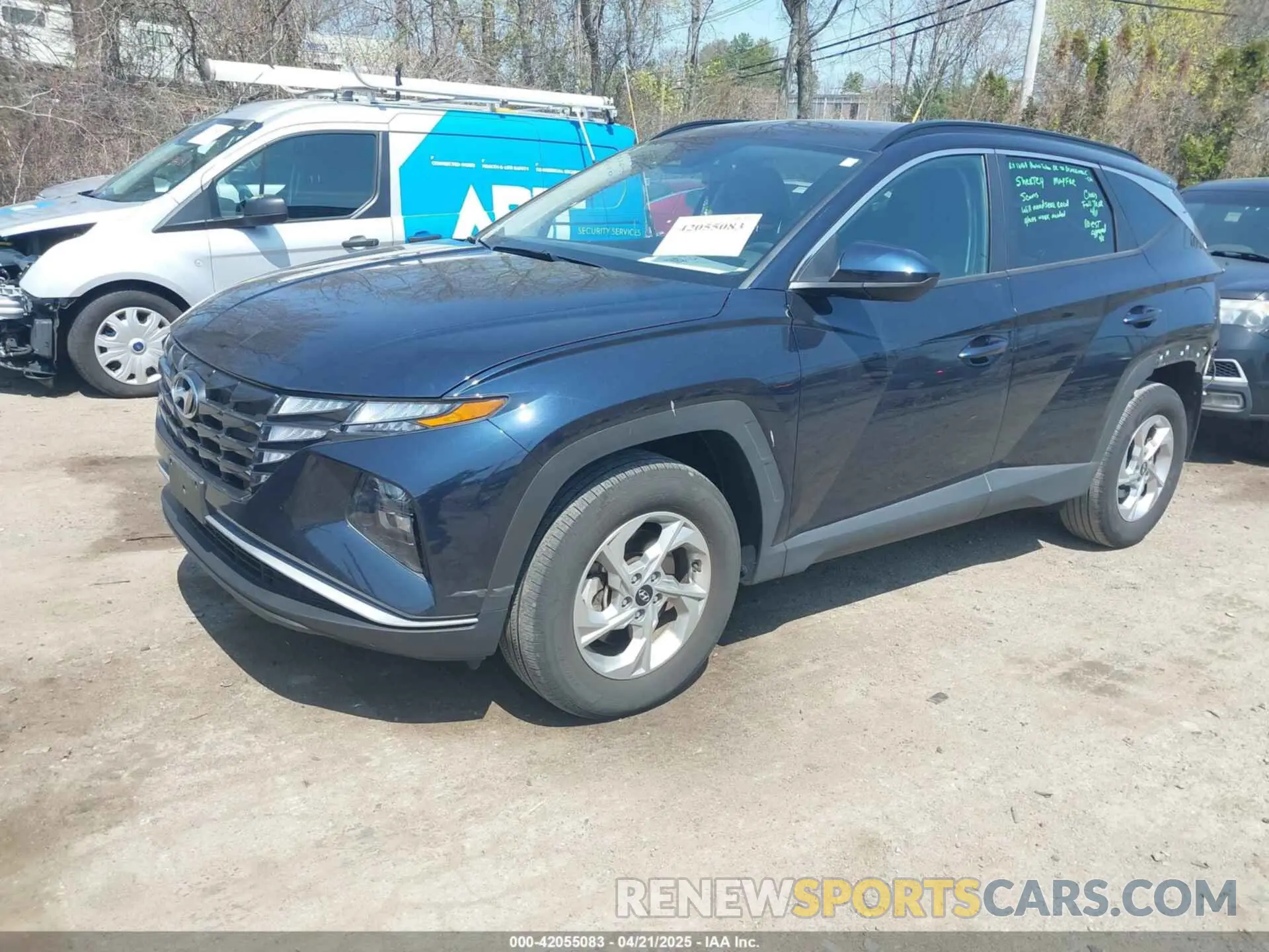 2 fotografías del automóvil dañado KM8JBCDE4RU272901 HYUNDAI TUCSON 2024