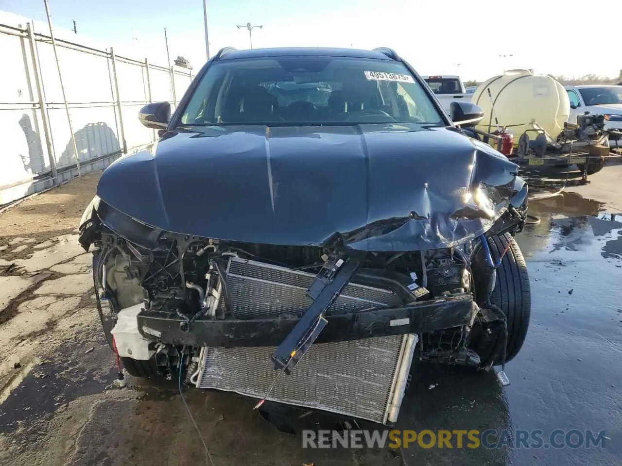 5 fotografías del automóvil dañado KM8JBCDE4RU291240 HYUNDAI TUCSON 2024