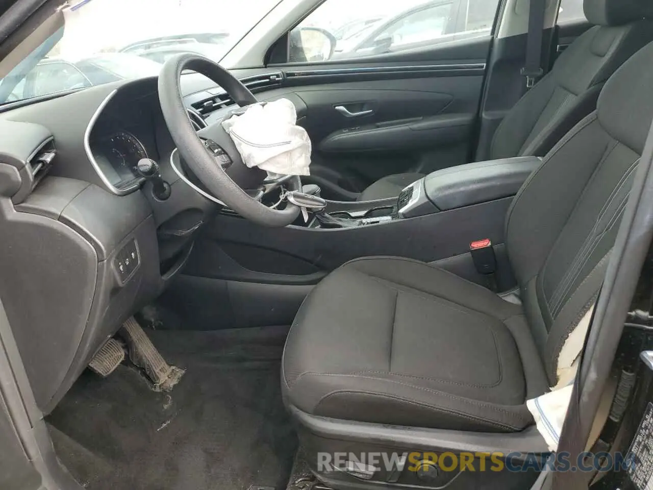7 fotografías del automóvil dañado KM8JBCDE4RU291240 HYUNDAI TUCSON 2024