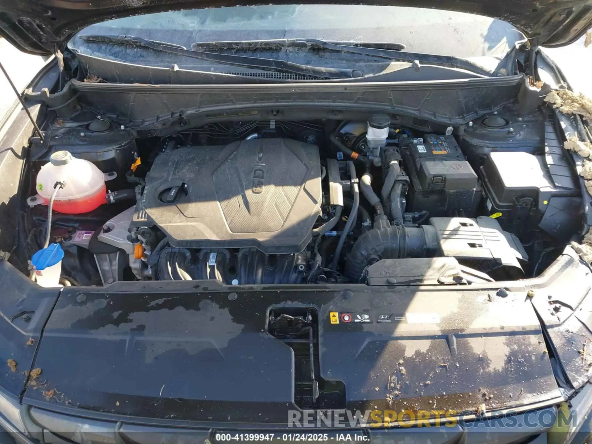 10 fotografías del automóvil dañado KM8JBCDE6RU283849 HYUNDAI TUCSON 2024