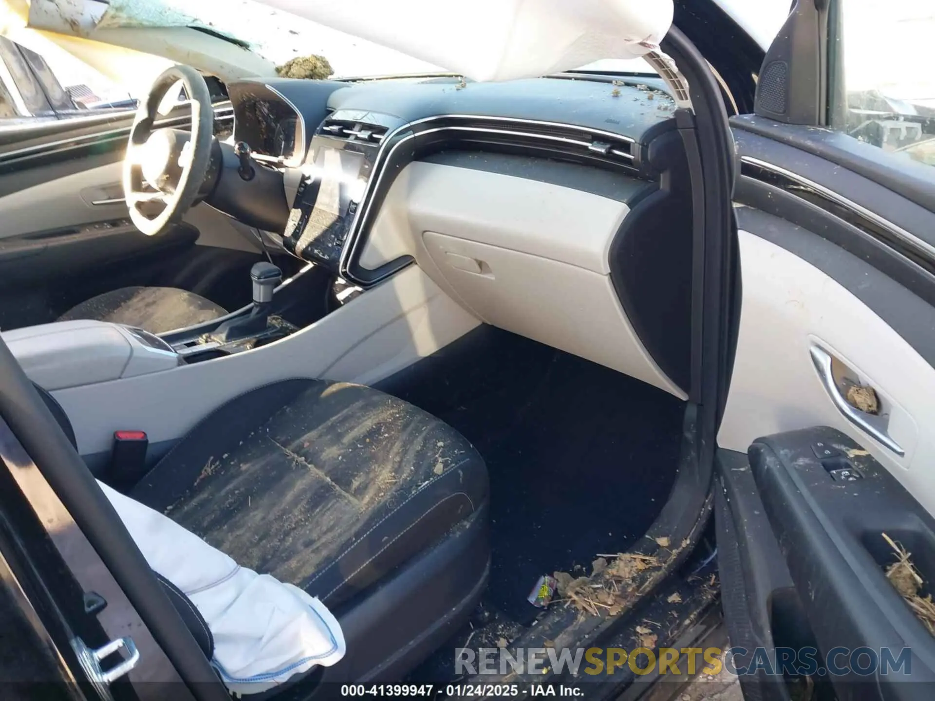5 fotografías del automóvil dañado KM8JBCDE6RU283849 HYUNDAI TUCSON 2024