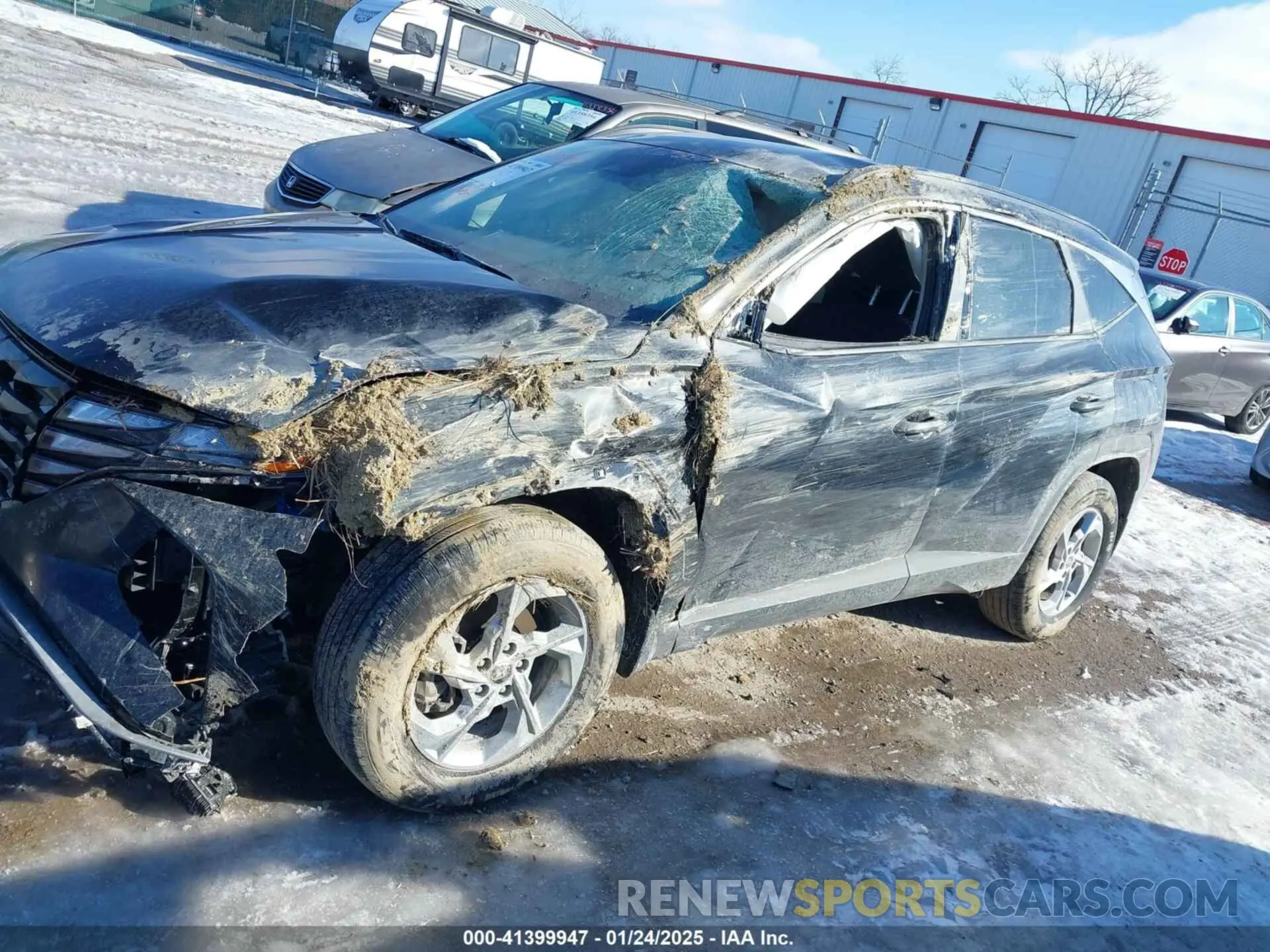 6 fotografías del automóvil dañado KM8JBCDE6RU283849 HYUNDAI TUCSON 2024