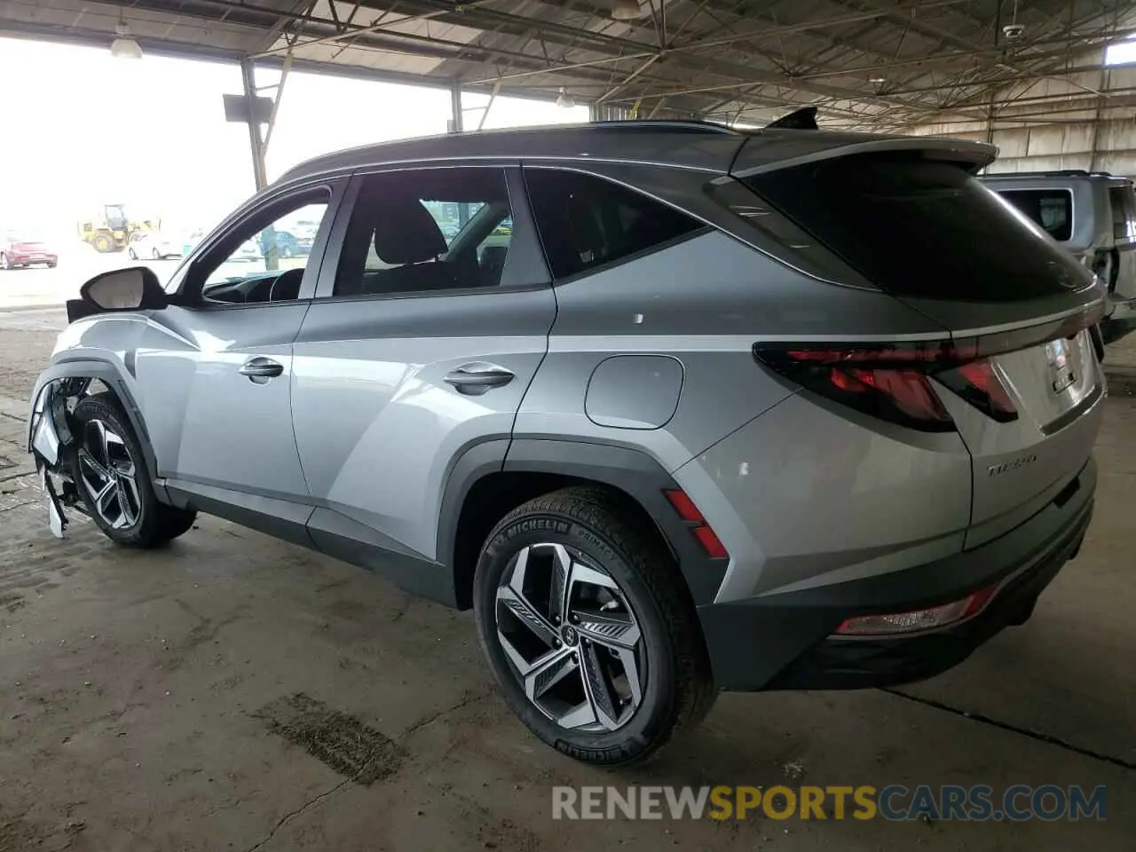 2 fotografías del automóvil dañado KM8JBDD20RU215476 HYUNDAI TUCSON 2024