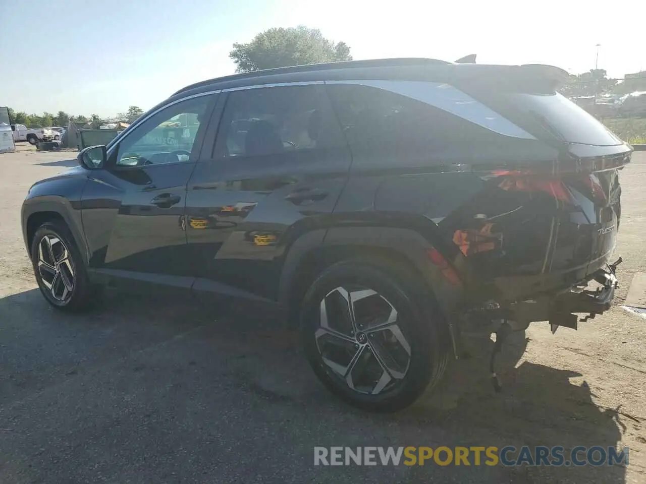 2 fotografías del automóvil dañado KM8JBDD27RU157706 HYUNDAI TUCSON 2024