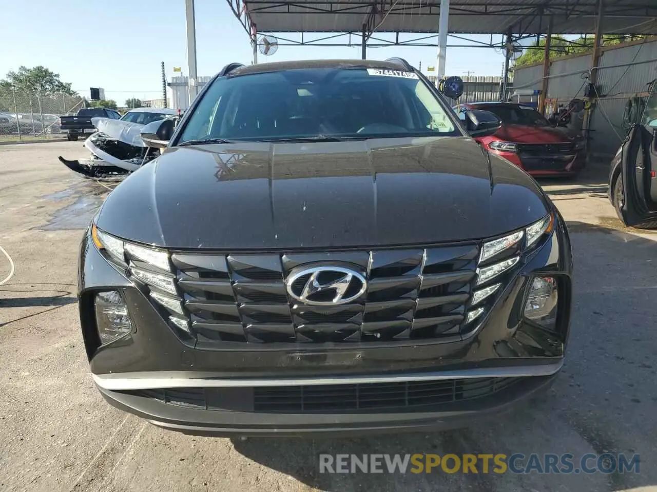 5 fotografías del automóvil dañado KM8JBDD27RU157706 HYUNDAI TUCSON 2024