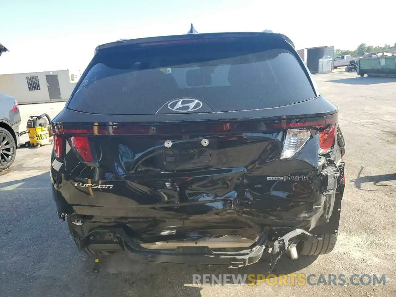 6 fotografías del automóvil dañado KM8JBDD27RU157706 HYUNDAI TUCSON 2024