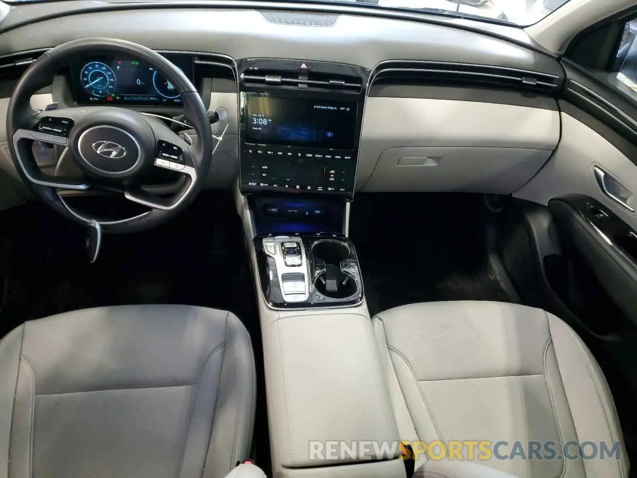 8 fotografías del automóvil dañado KM8JCCD11RU154444 HYUNDAI TUCSON 2024