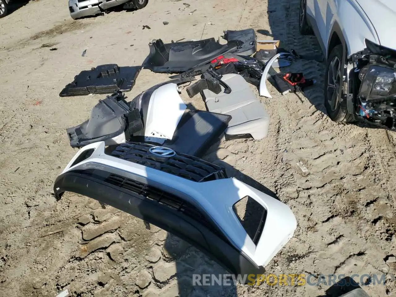 13 fotografías del automóvil dañado KM8JCCD12RU229961 HYUNDAI TUCSON 2024