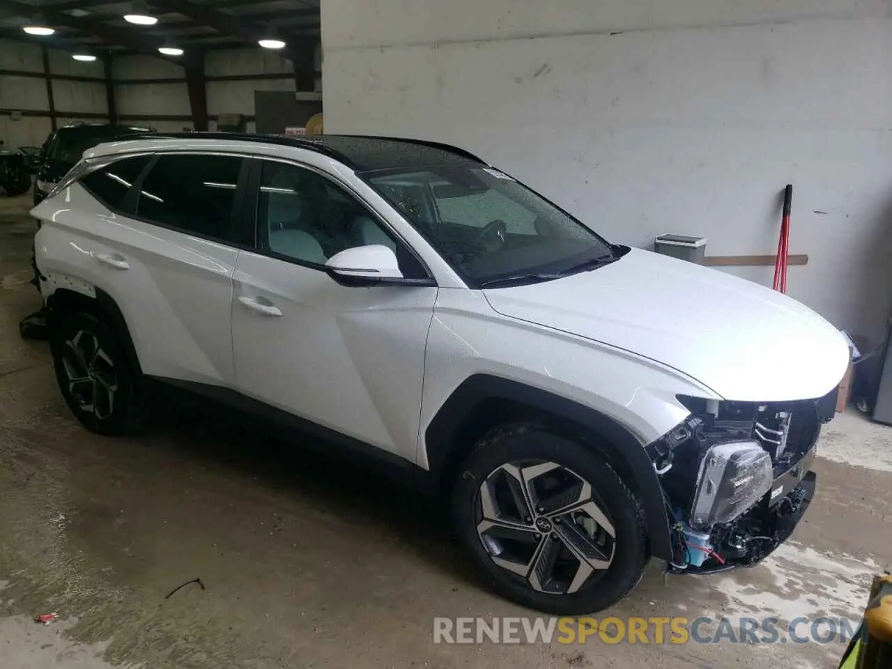 4 fotografías del automóvil dañado KM8JCCD12RU229961 HYUNDAI TUCSON 2024