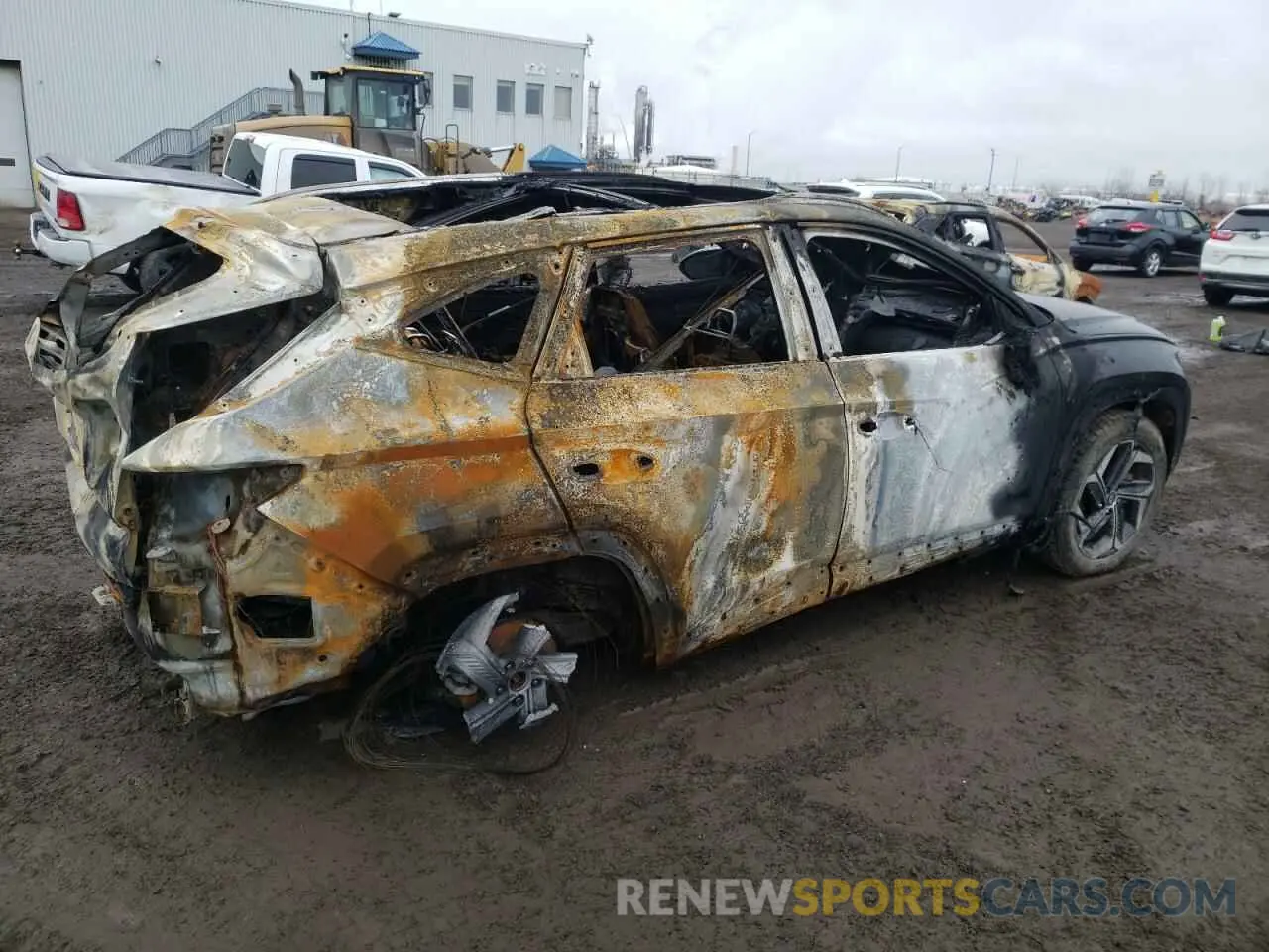 3 fotografías del automóvil dañado KM8JCCD13RU196212 HYUNDAI TUCSON 2024