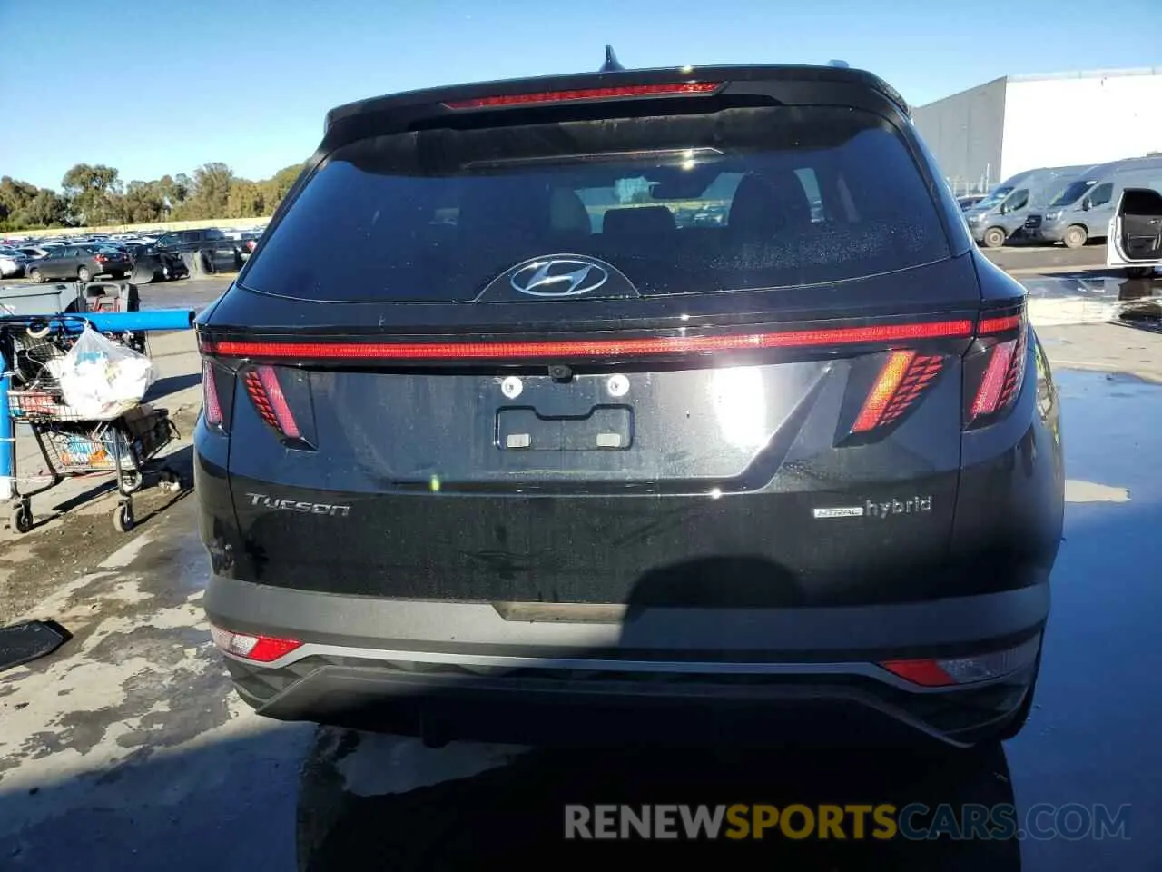 6 fotografías del automóvil dañado KM8JCCD15RU183056 HYUNDAI TUCSON 2024