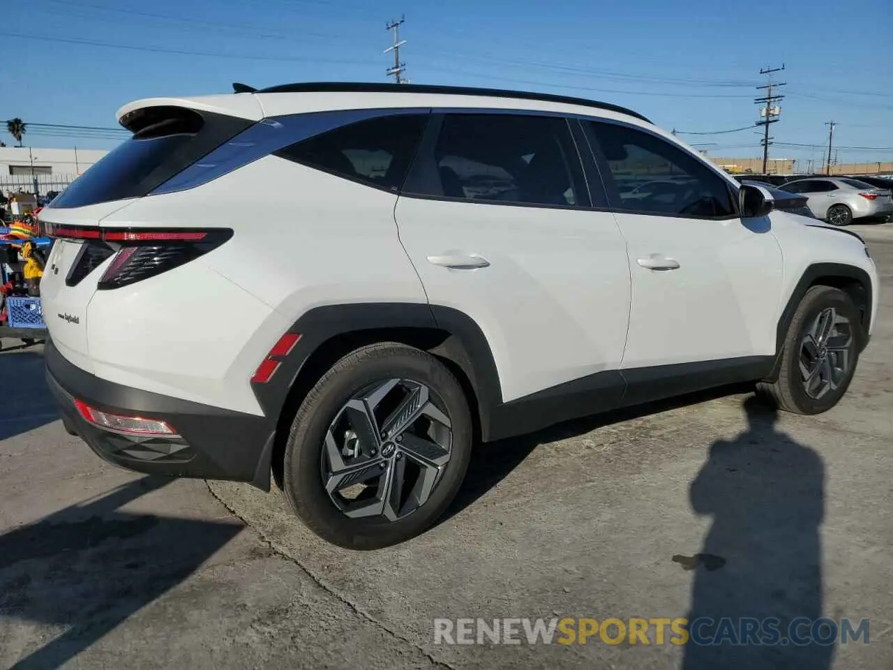 3 fotografías del automóvil dañado KM8JCCD15RU214841 HYUNDAI TUCSON 2024
