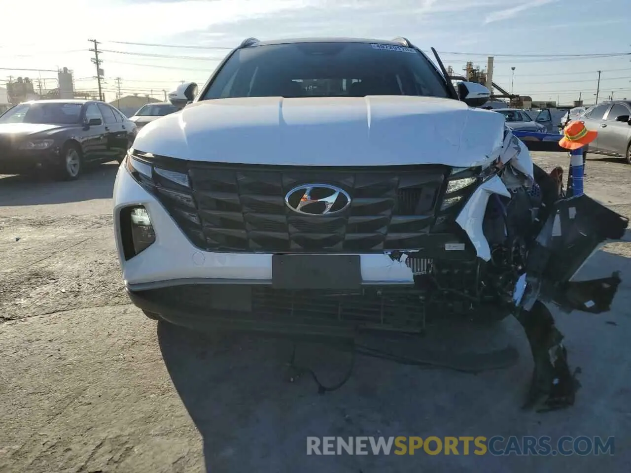5 fotografías del automóvil dañado KM8JCCD15RU214841 HYUNDAI TUCSON 2024