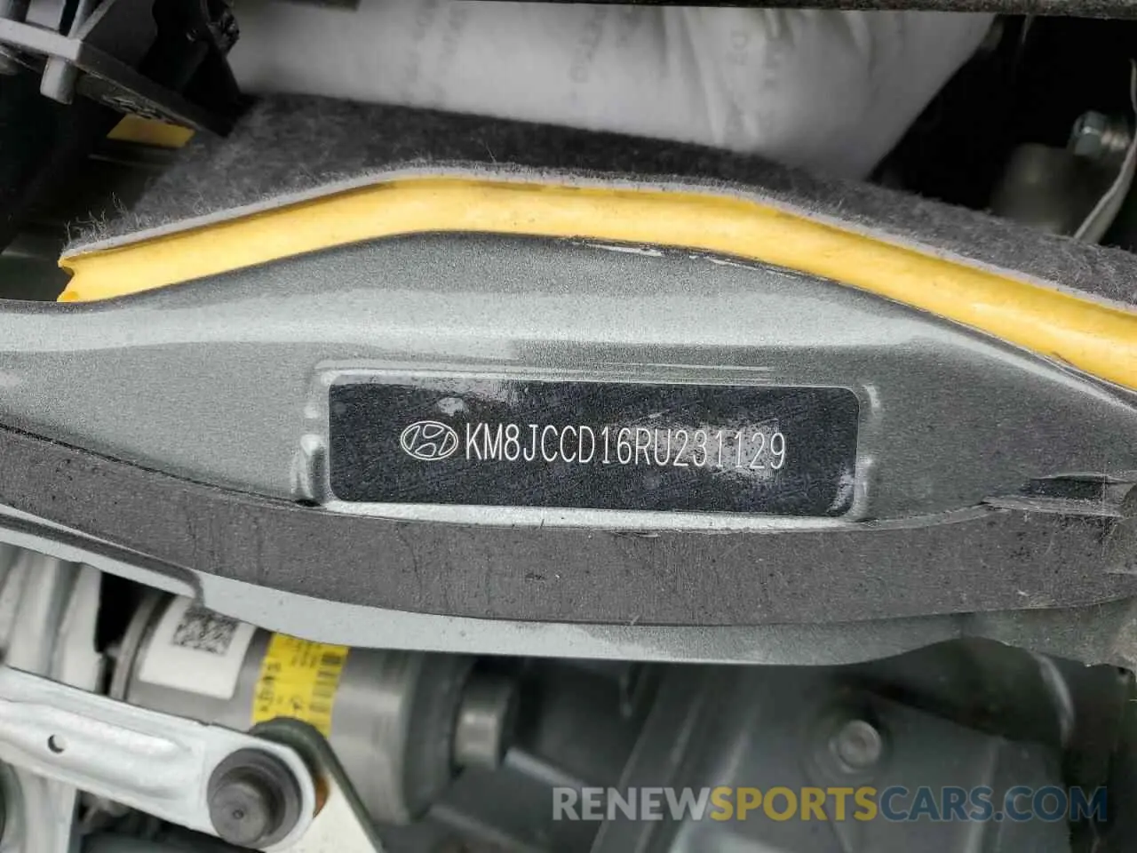 14 fotografías del automóvil dañado KM8JCCD16RU231129 HYUNDAI TUCSON 2024