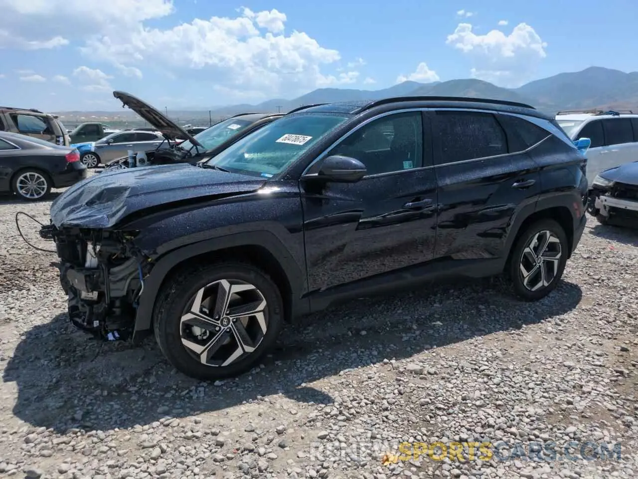 1 fotografías del automóvil dañado KM8JCCD17RU191191 HYUNDAI TUCSON 2024