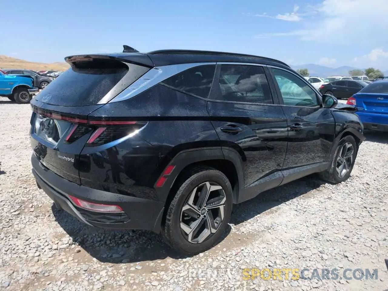 3 fotografías del automóvil dañado KM8JCCD17RU191191 HYUNDAI TUCSON 2024