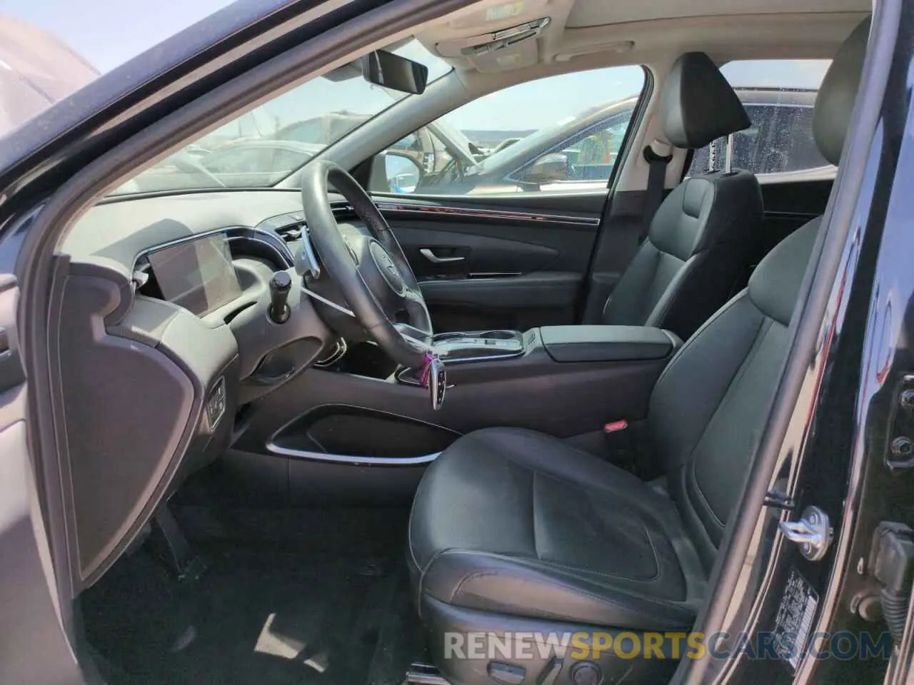 7 fotografías del automóvil dañado KM8JCCD17RU191191 HYUNDAI TUCSON 2024
