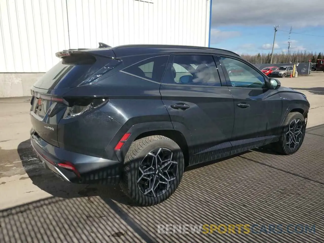 3 fotografías del automóvil dañado KM8JCCD1XRU228086 HYUNDAI TUCSON 2024