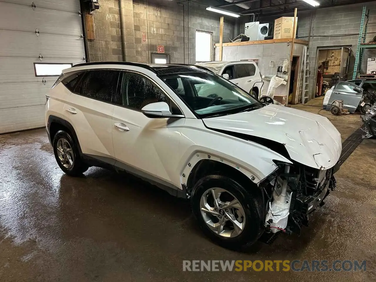 2 fotografías del automóvil dañado KM8JCCDE6RU325126 HYUNDAI TUCSON 2024