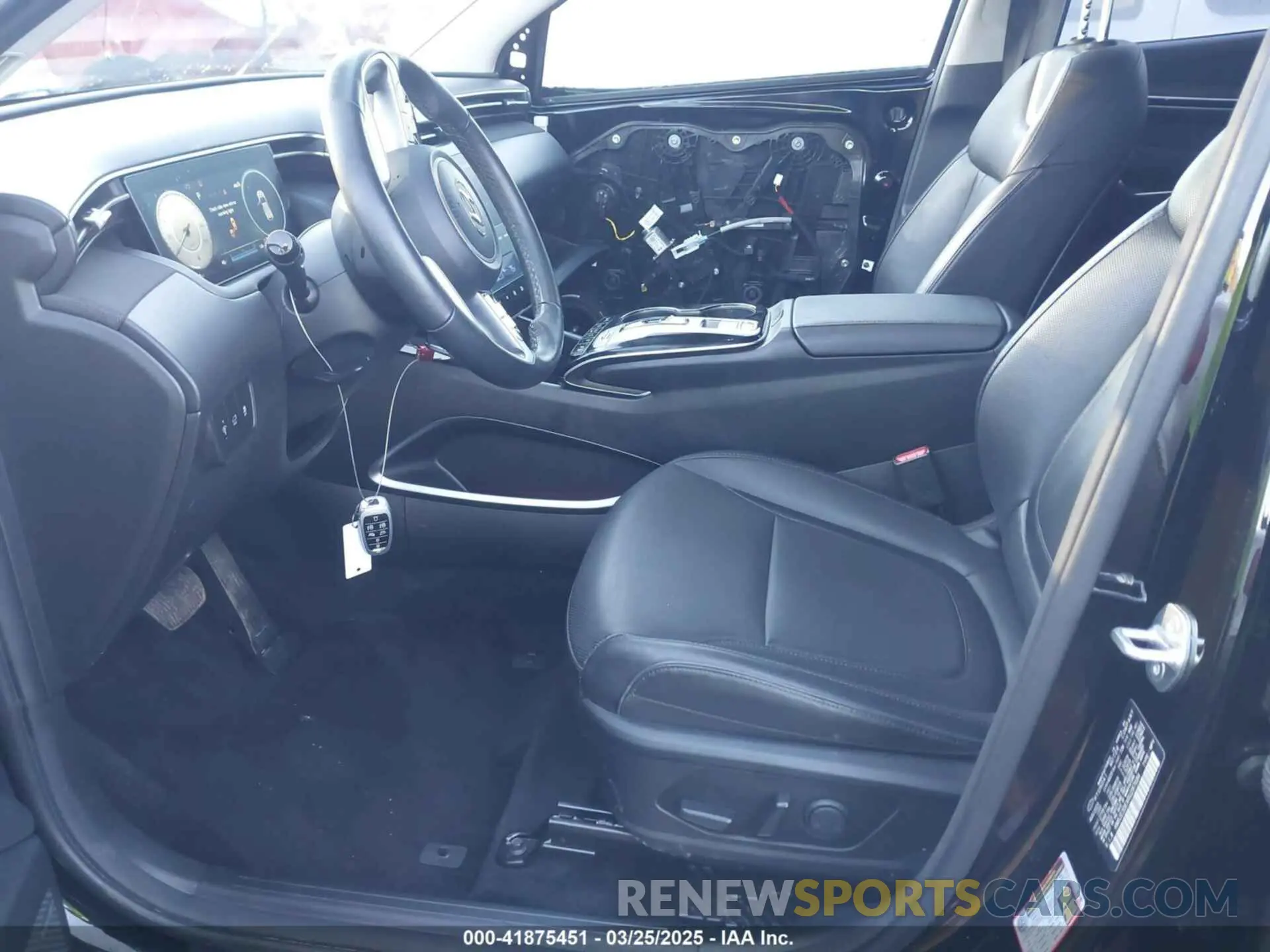 5 fotografías del automóvil dañado KM8JE3DEXRU287684 HYUNDAI TUCSON 2024