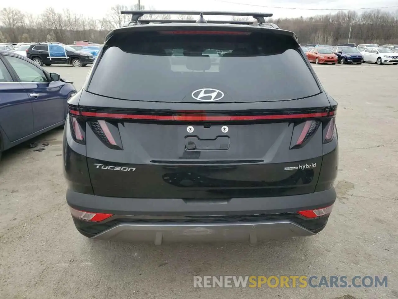 6 fotografías del automóvil dañado KM8JECD10RU234019 HYUNDAI TUCSON 2024
