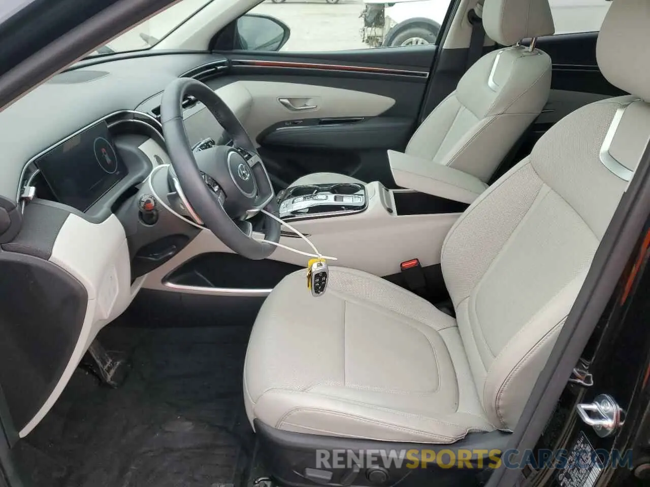 7 fotografías del automóvil dañado KM8JECD10RU234019 HYUNDAI TUCSON 2024
