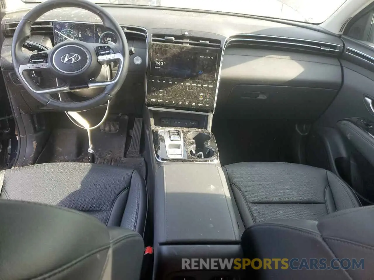 8 fotografías del automóvil dañado KM8JECD12RU154432 HYUNDAI TUCSON 2024