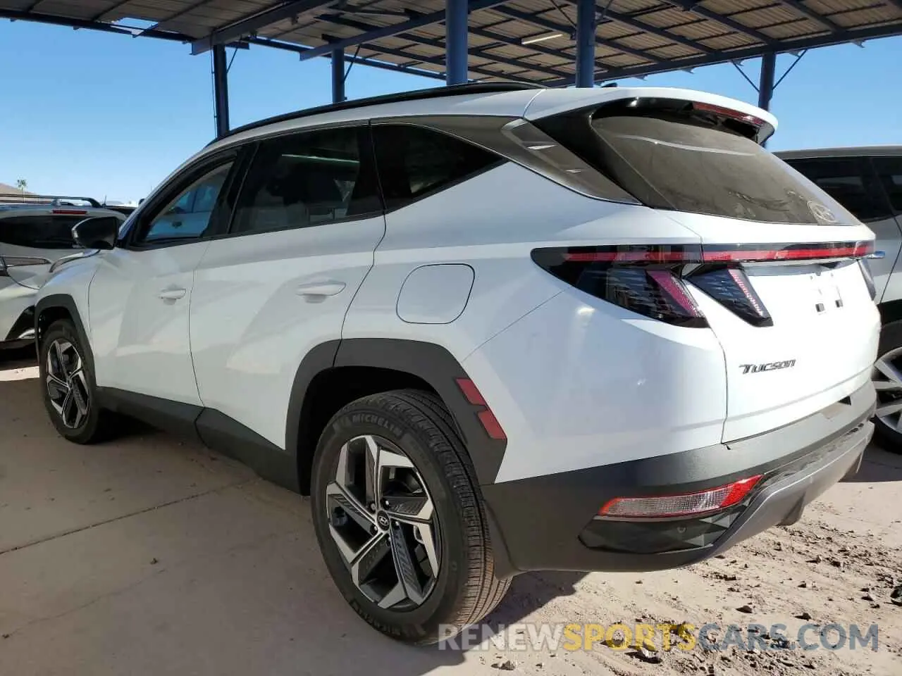 2 fotografías del automóvil dañado KM8JECD13RU177816 HYUNDAI TUCSON 2024