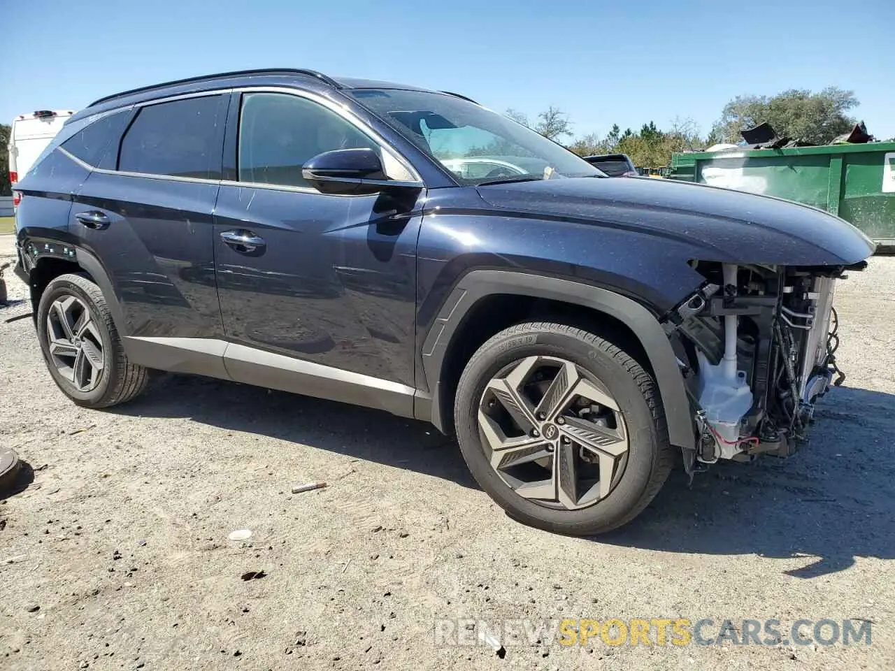 4 fotografías del automóvil dañado KM8JECD13RU186242 HYUNDAI TUCSON 2024