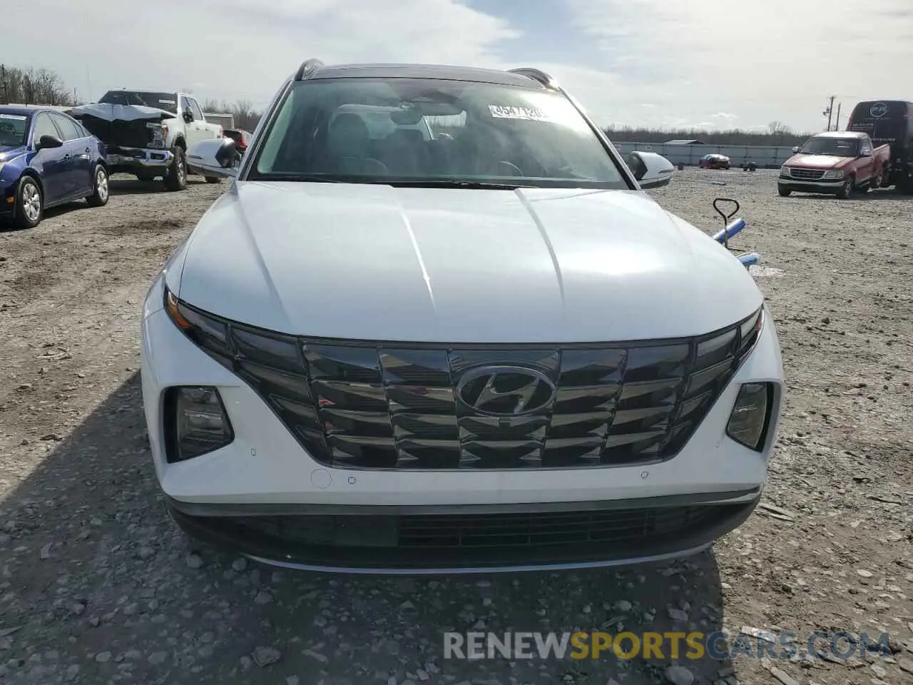5 fotografías del automóvil dañado KM8JECD15RU246361 HYUNDAI TUCSON 2024