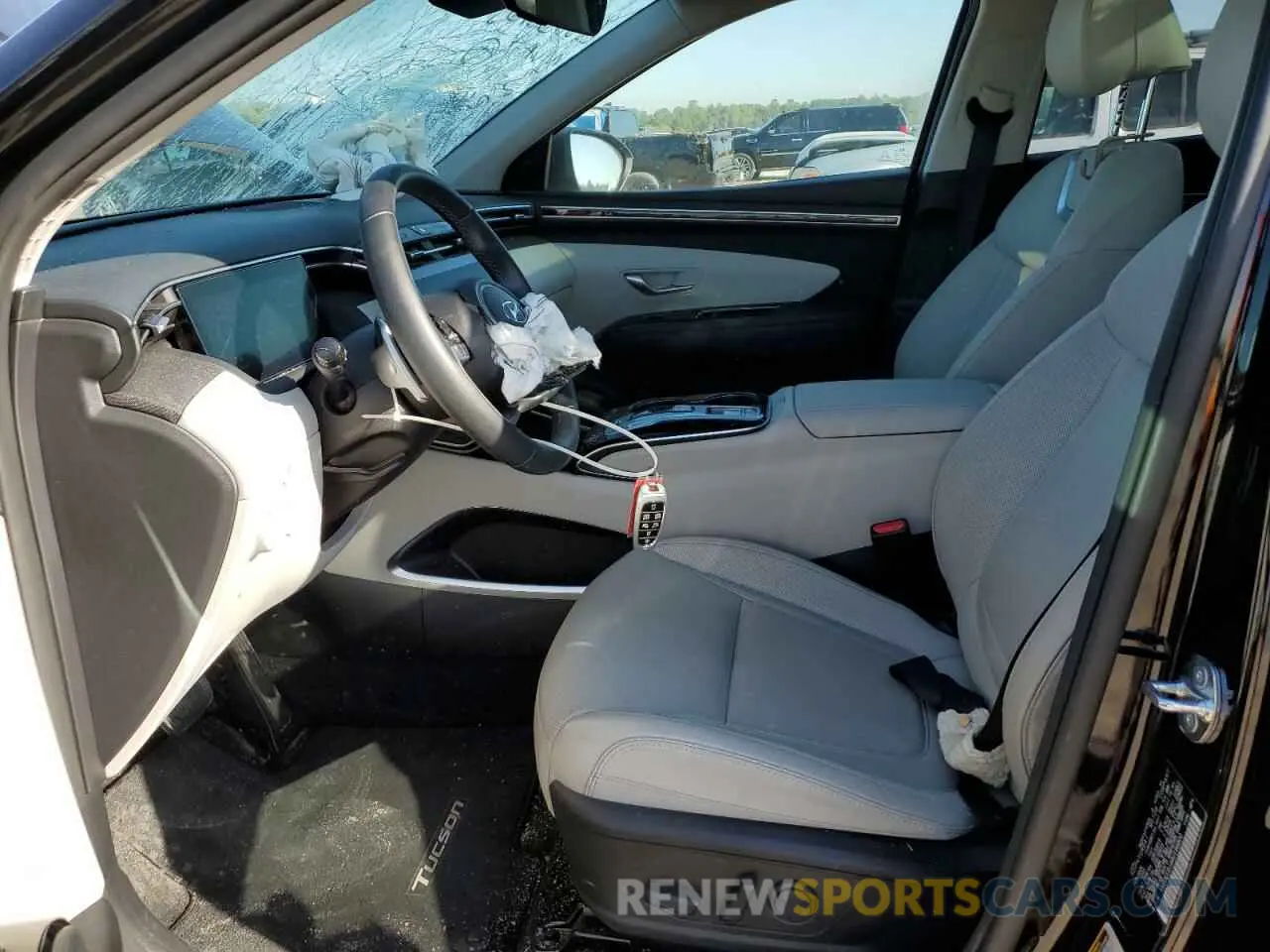 7 fotografías del automóvil dañado KM8JECD16RU196800 HYUNDAI TUCSON 2024