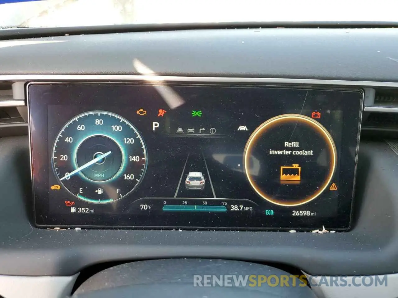 9 fotografías del automóvil dañado KM8JECD16RU196800 HYUNDAI TUCSON 2024