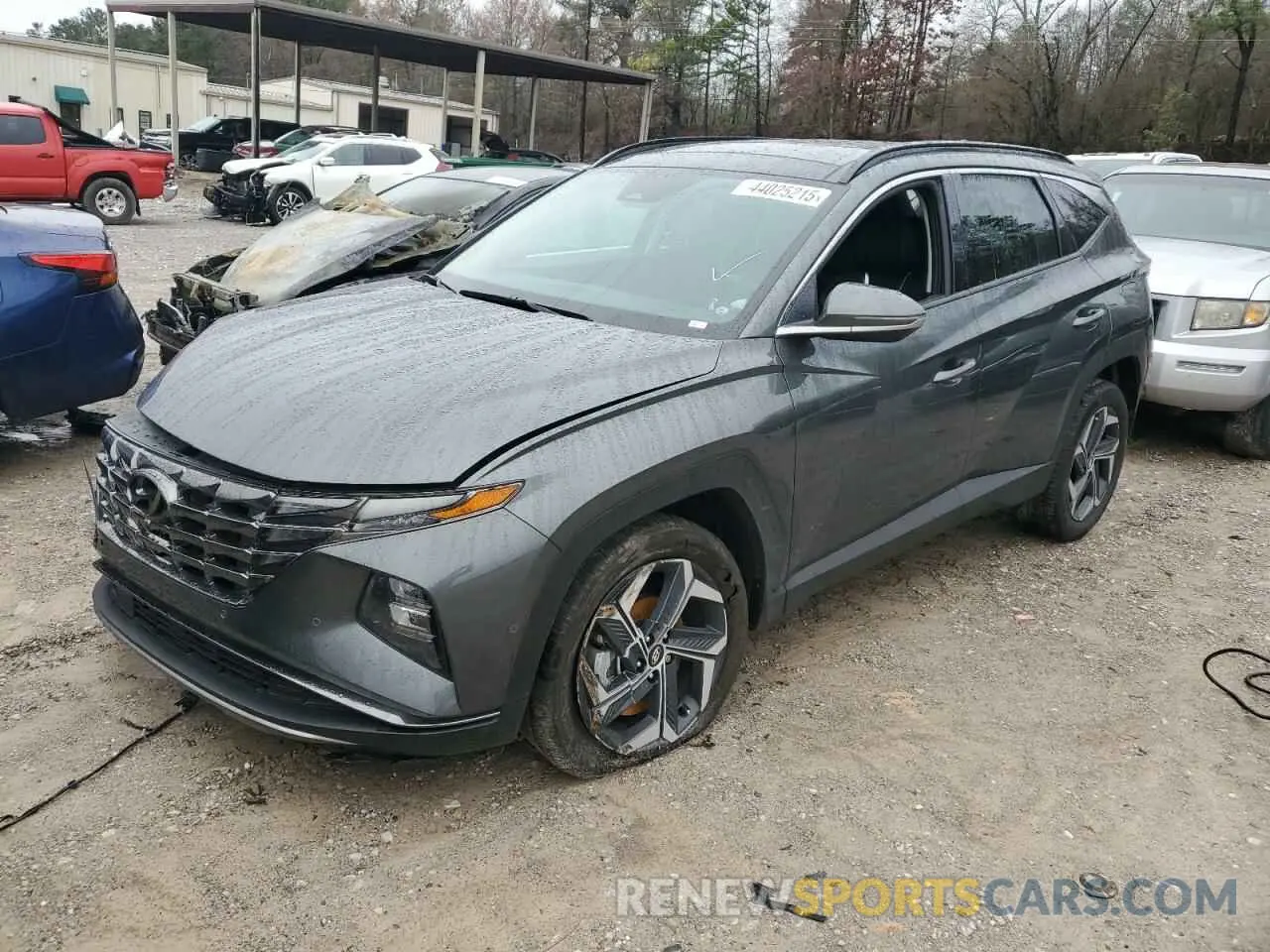 1 fotografías del automóvil dañado KM8JECD17RU212583 HYUNDAI TUCSON 2024