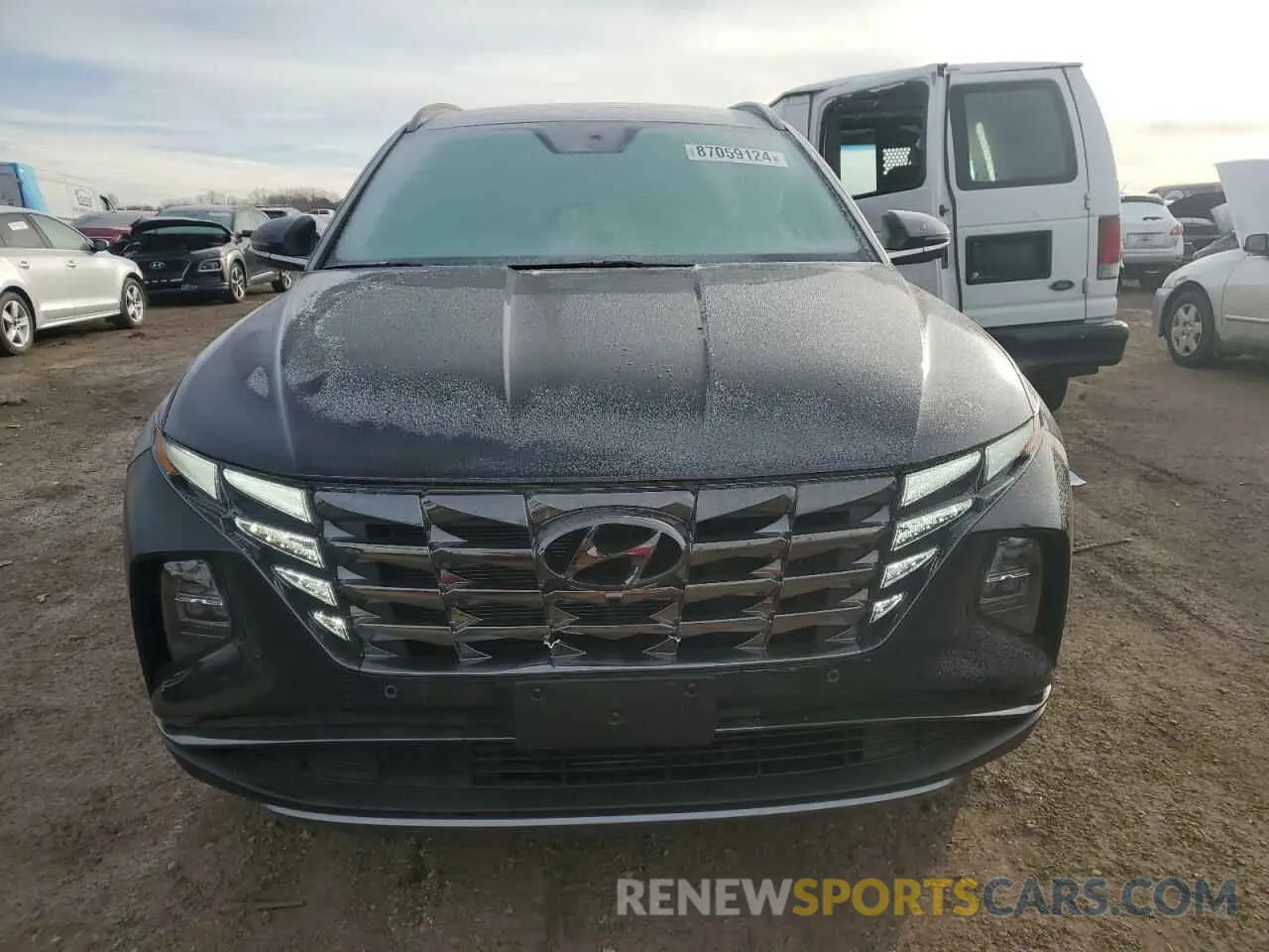 5 fotografías del automóvil dañado KM8JECD17RU232798 HYUNDAI TUCSON 2024