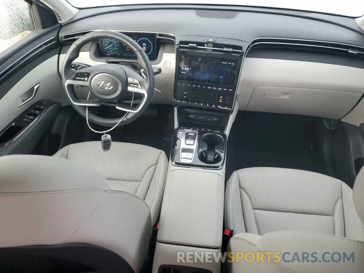 8 fotografías del automóvil dañado KM8JECD17RU232798 HYUNDAI TUCSON 2024