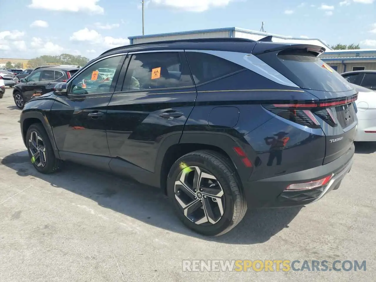 2 fotografías del automóvil dañado KM8JECD18RU156296 HYUNDAI TUCSON 2024