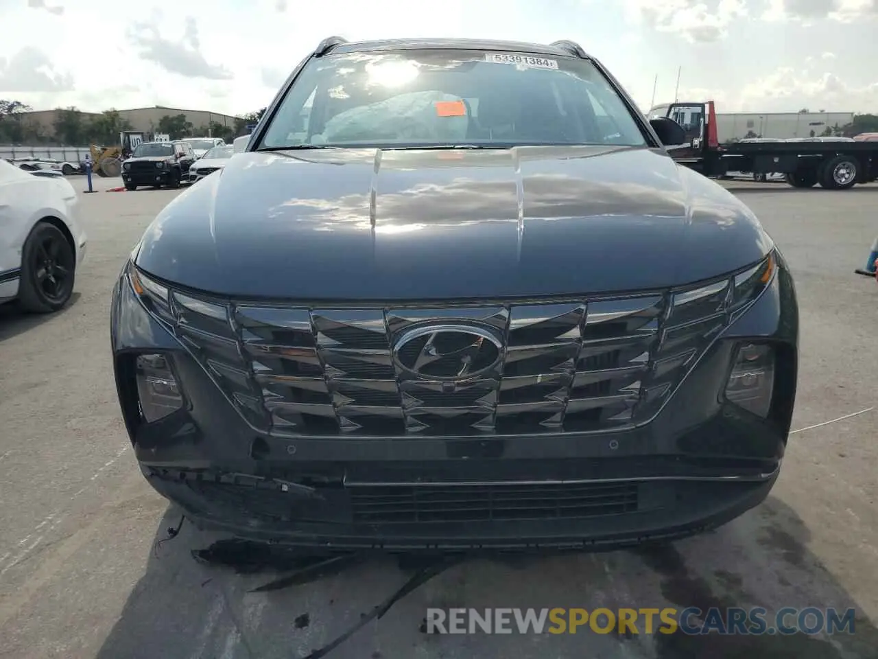 5 fotografías del automóvil dañado KM8JECD18RU156296 HYUNDAI TUCSON 2024