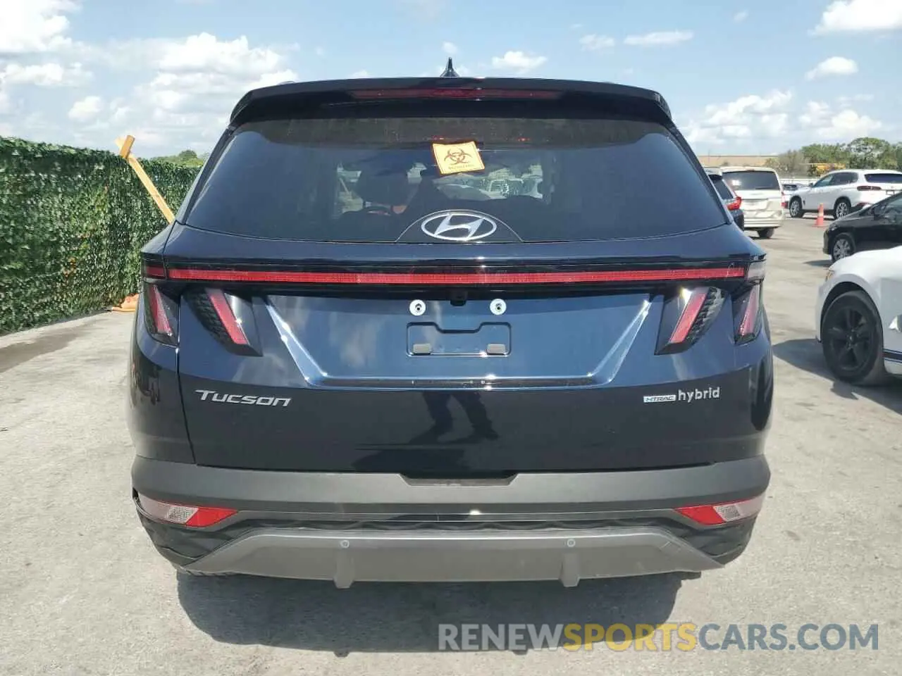 6 fotografías del automóvil dañado KM8JECD18RU156296 HYUNDAI TUCSON 2024