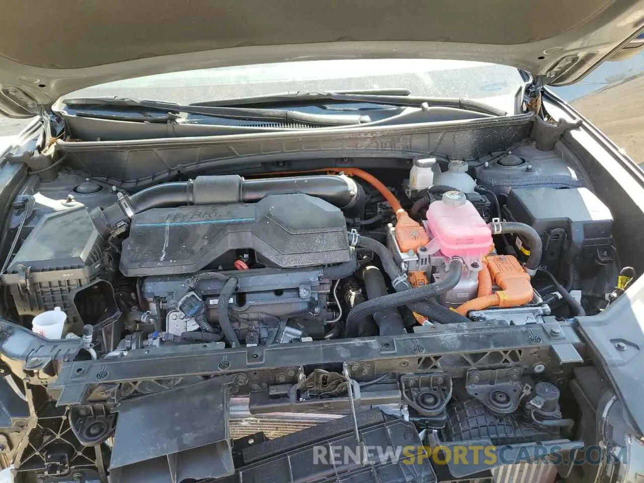 12 fotografías del automóvil dañado KM8JFCD18RU157655 HYUNDAI TUCSON 2024