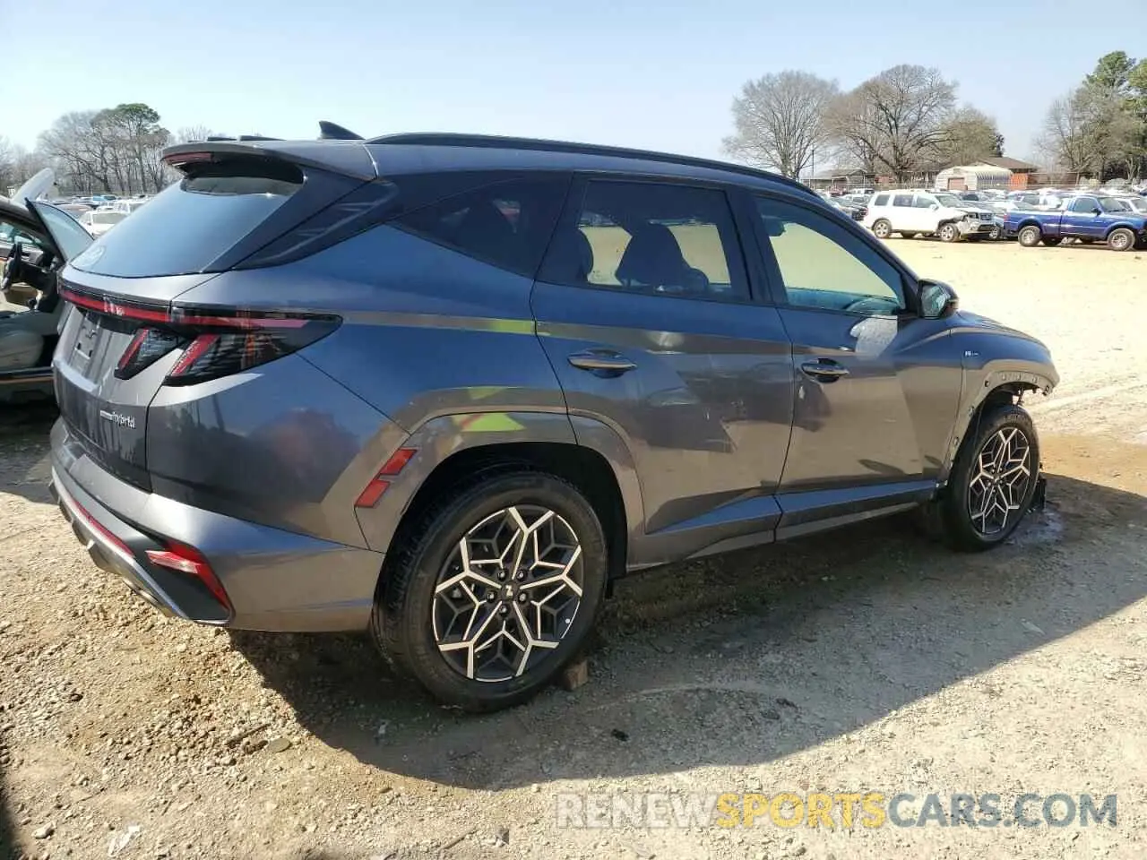 3 fotografías del automóvil dañado KM8JFCD18RU157655 HYUNDAI TUCSON 2024