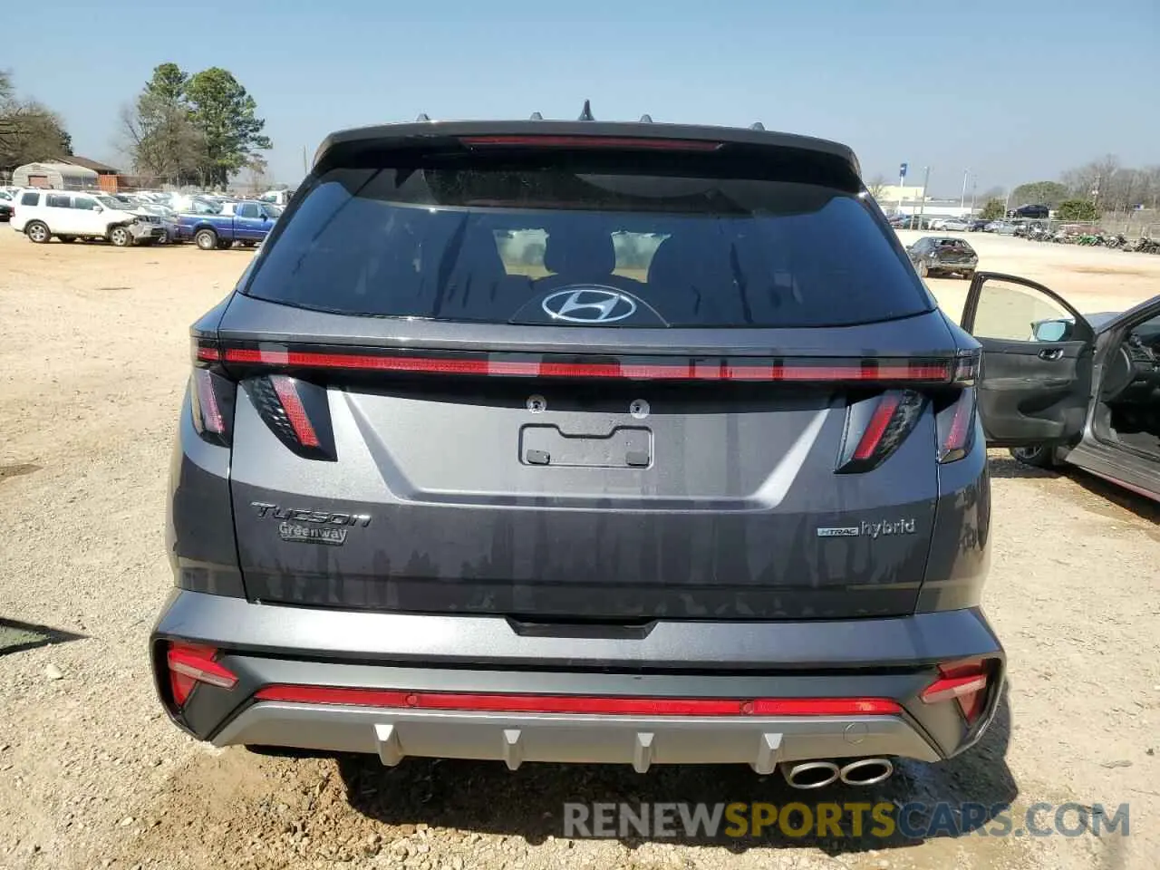 6 fotografías del automóvil dañado KM8JFCD18RU157655 HYUNDAI TUCSON 2024