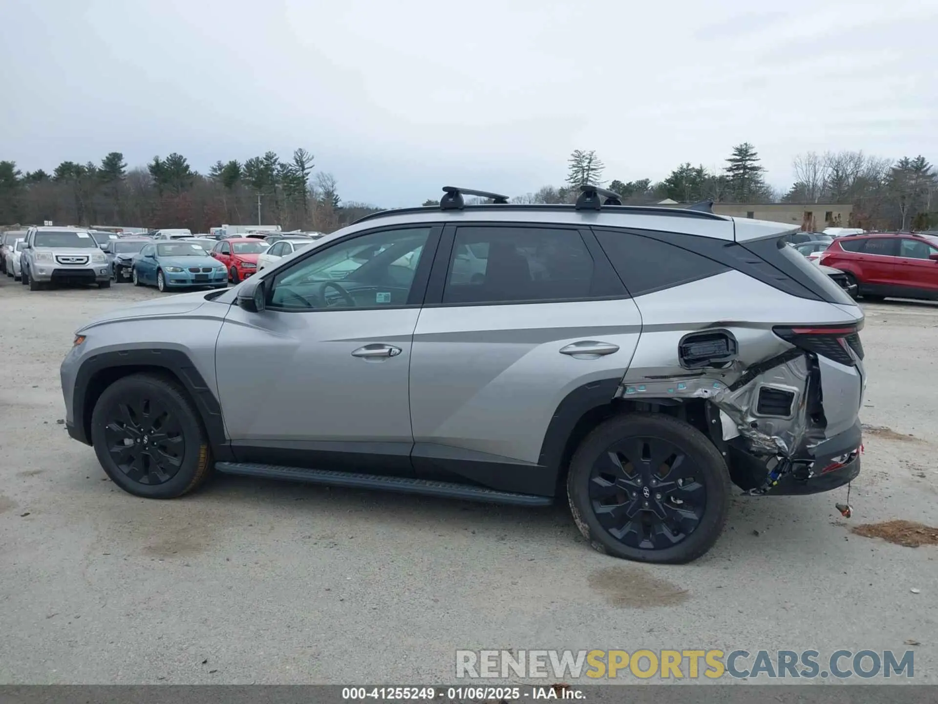 14 fotografías del automóvil dañado KM8JFCDE0RU293457 HYUNDAI TUCSON 2024