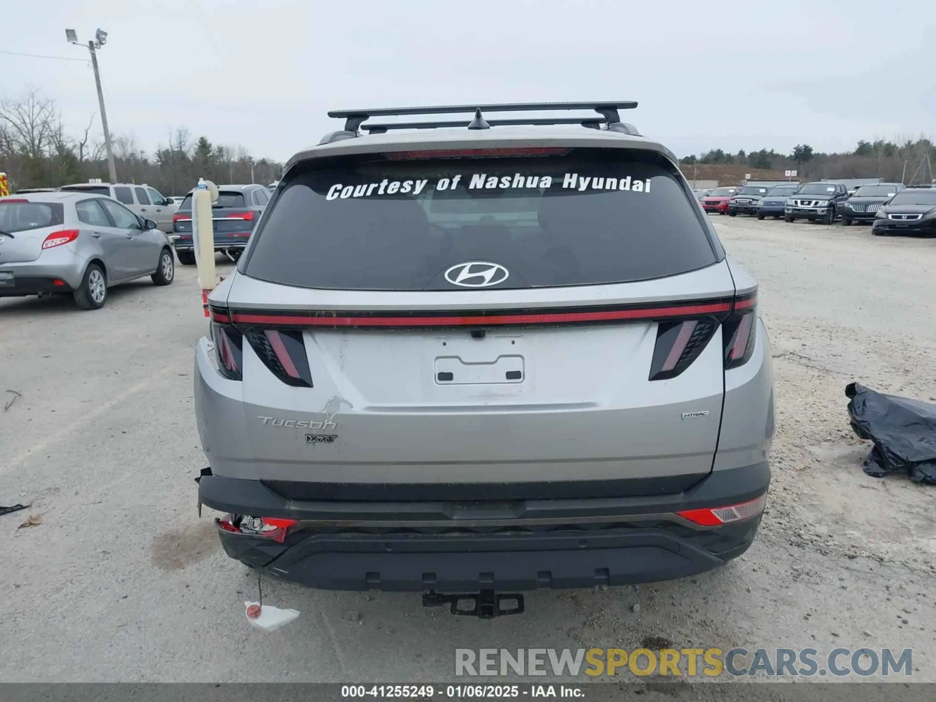 16 fotografías del automóvil dañado KM8JFCDE0RU293457 HYUNDAI TUCSON 2024