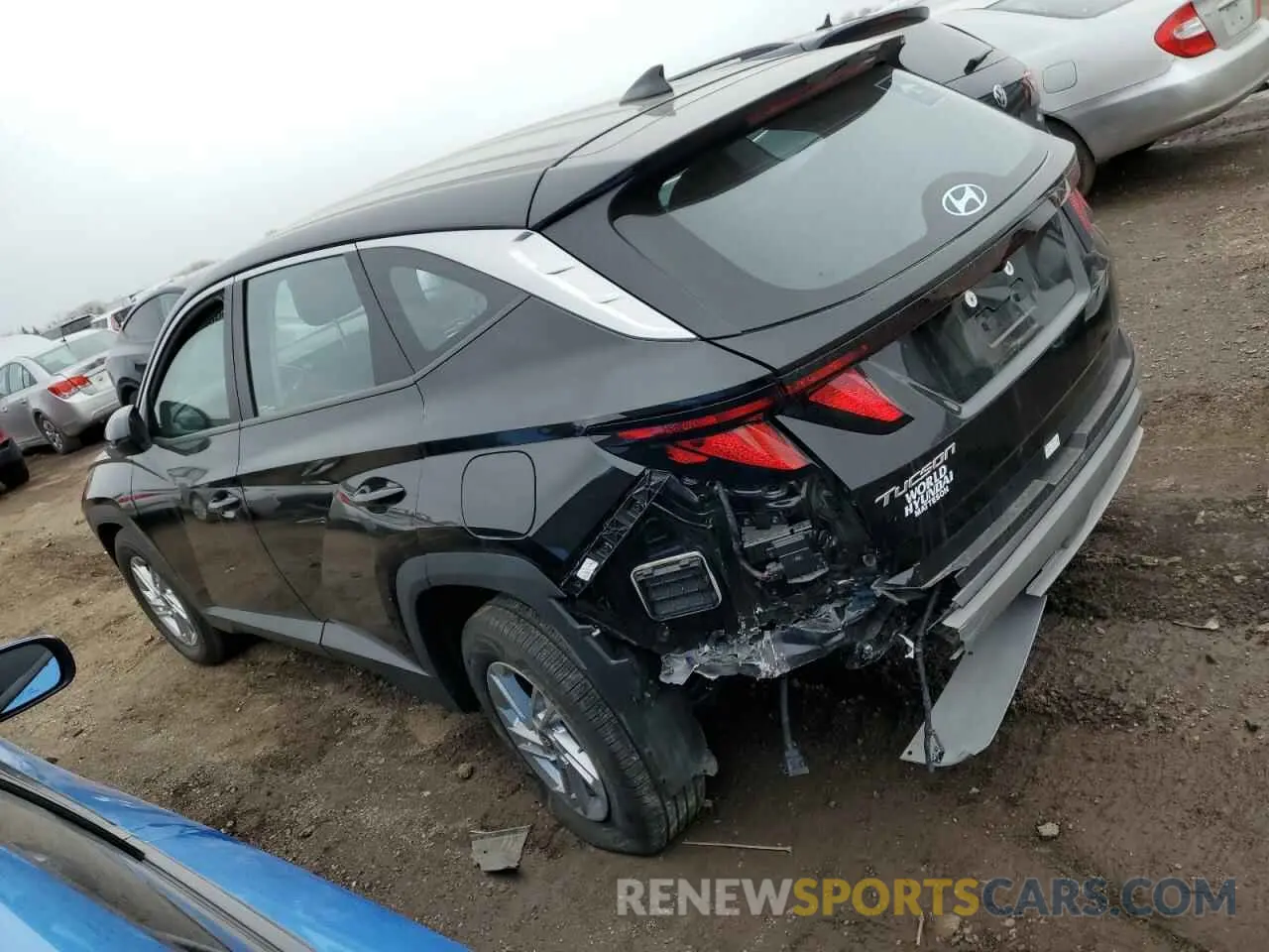 2 fotografías del automóvil dañado 3KMJA3DE1SE006177 HYUNDAI TUCSON 2025