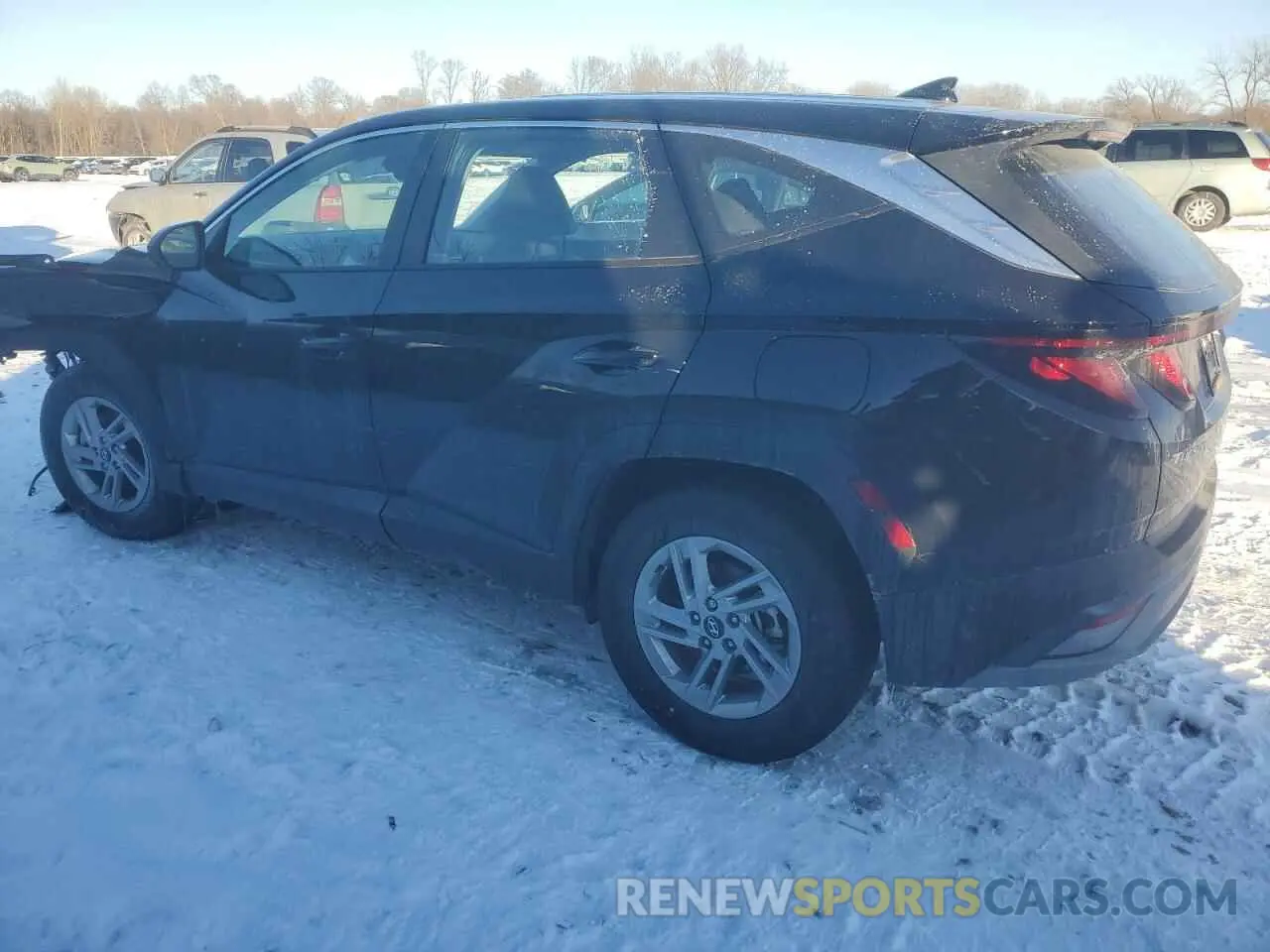 2 fotografías del automóvil dañado 3KMJA3DE1SE011573 HYUNDAI TUCSON 2025